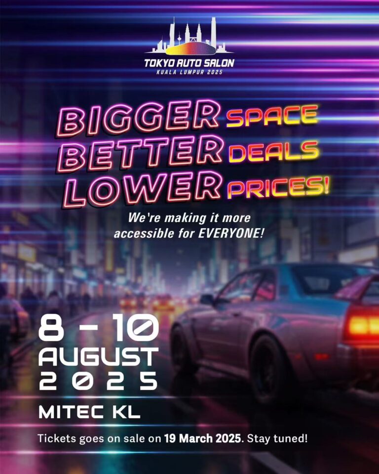 Tokyo Auto Salon Kuala Lumpur 2025
